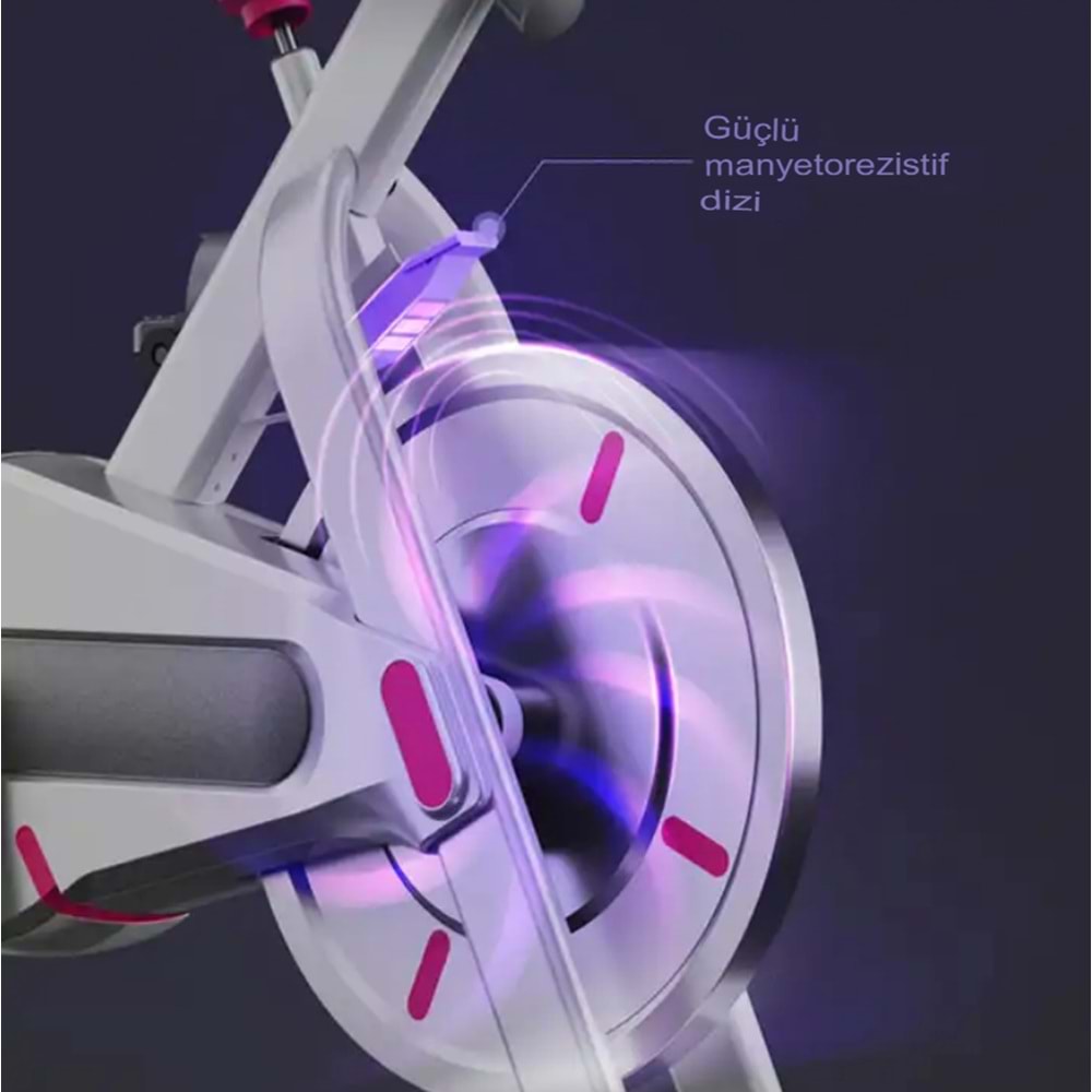 Yeni Nesil Koşu Kondisyon Bisikleti Egzersiz Ev Koşu Bisikleti Spin Bike Dikey