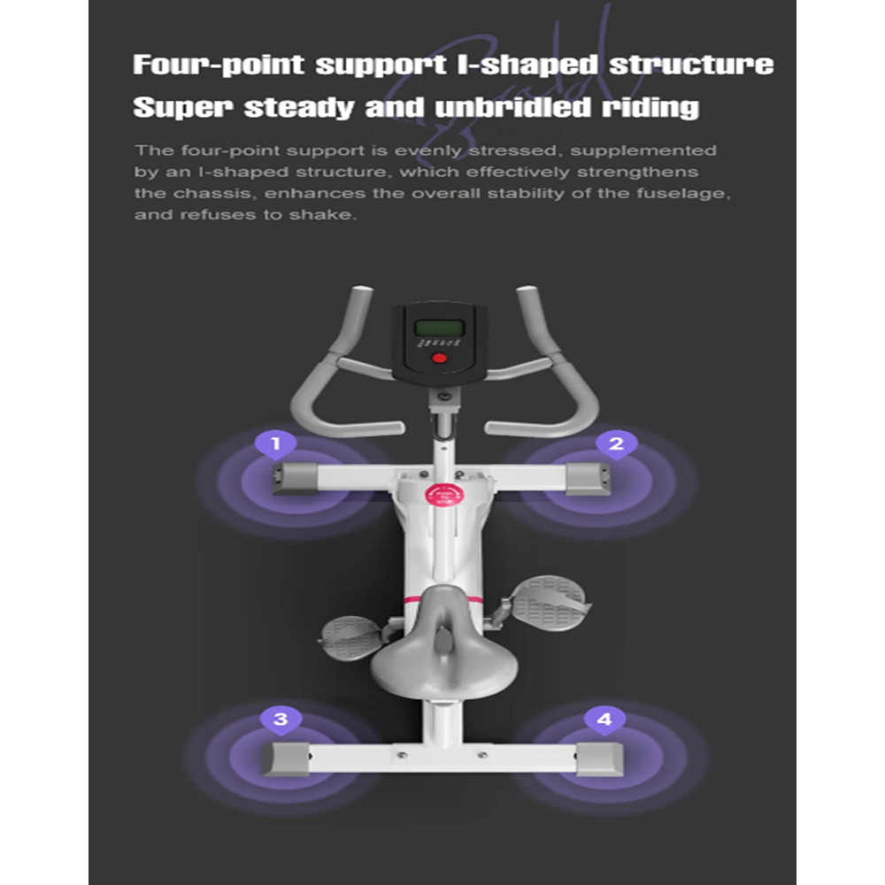 Yeni Nesil Koşu Kondisyon Bisikleti Egzersiz Ev Koşu Bisikleti Spin Bike Dikey