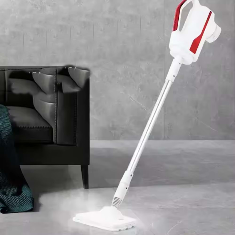 Buharlı Temizleyici Mop Zemin Halı Temizleyici Mop Buharlı Temizlik Makinesi 1500 Watt 6 In 1