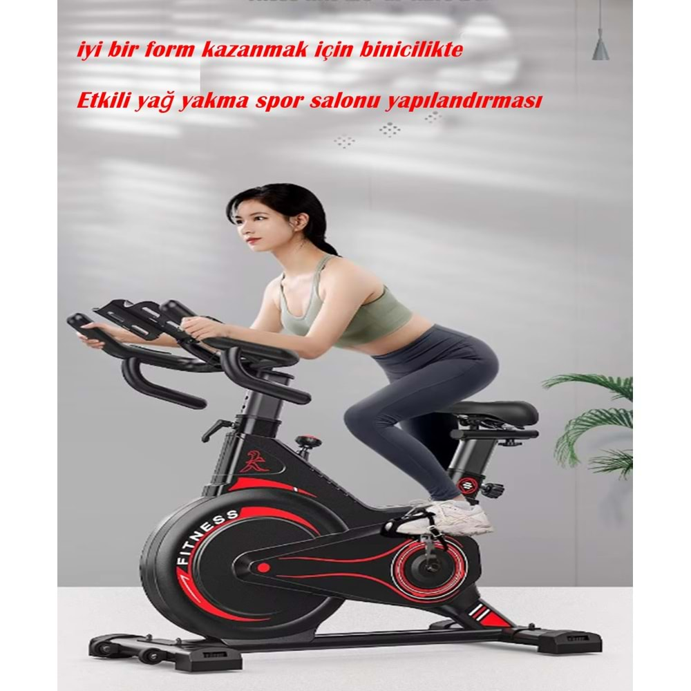 PB-02 Manyetik Kondisyon Bisikleti Egzersiz Ev Koşu Bisikleti Spin Bike Dikey