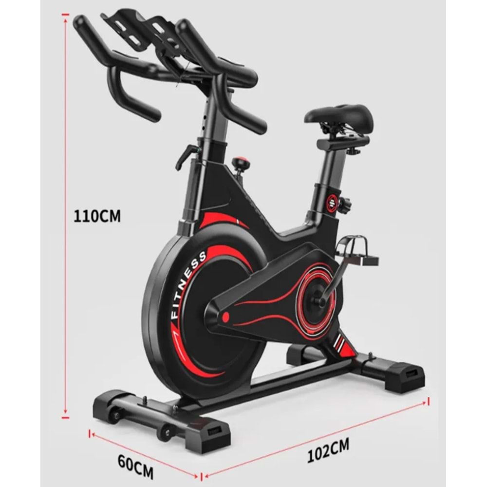 PB-02 Manyetik Kondisyon Bisikleti Egzersiz Ev Koşu Bisikleti Spin Bike Dikey