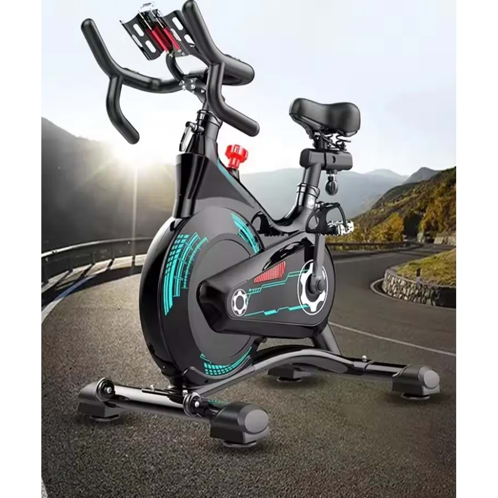 PB-04 Manyetik Kondisyon Bisikleti Egzersiz Ev Koşu Bisikleti Spin Bike Dikey