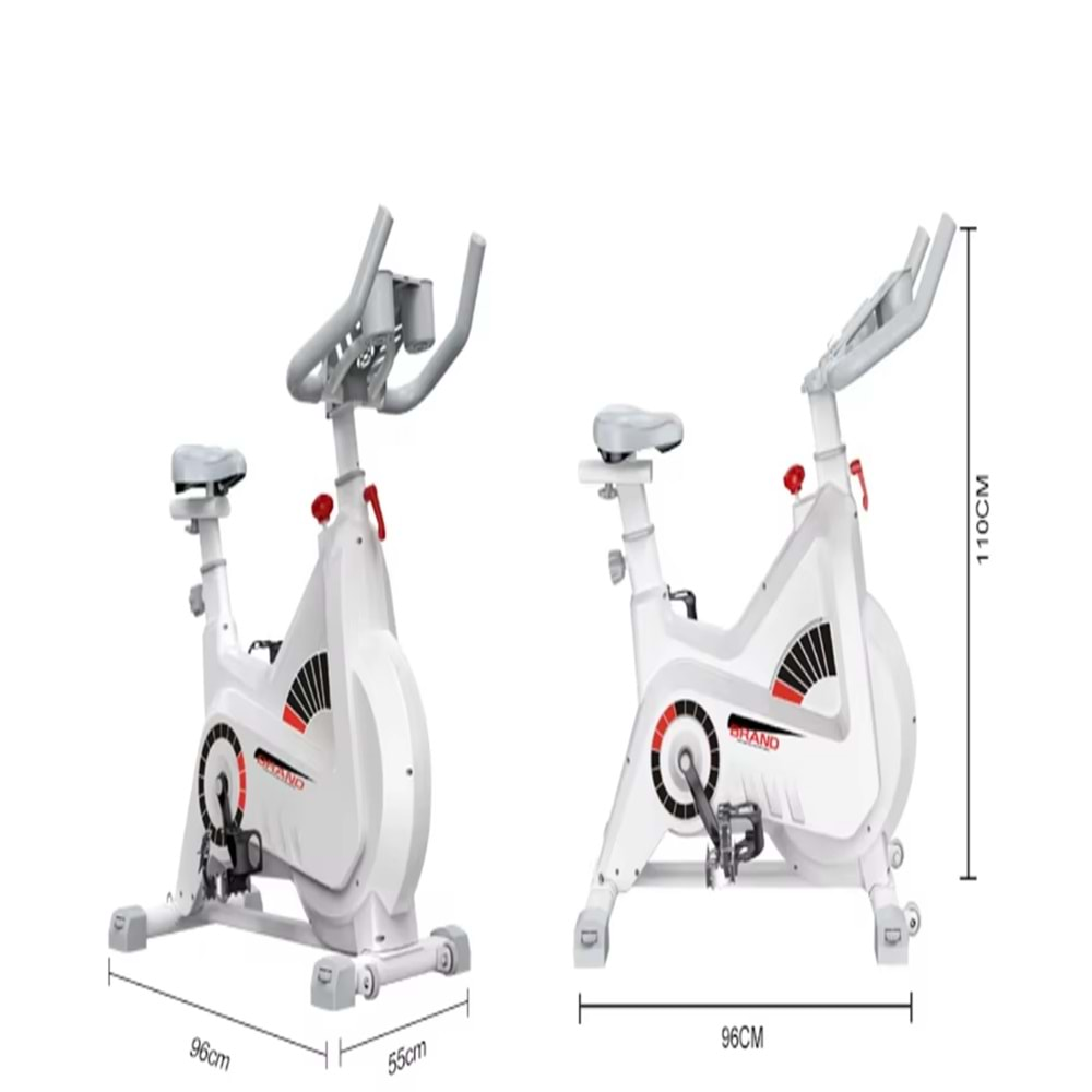 PB-05 Manyetik Kondisyon Bisikleti Egzersiz Ev Koşu Bisikleti Spin Bike Dikey