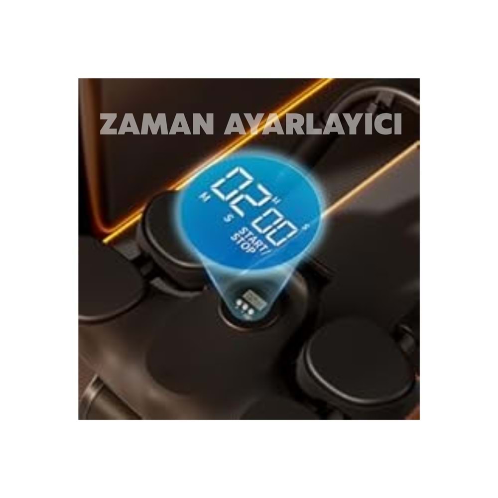 Dijital Ekranlı Dirsek Destekli Otomatik Geri Tepmeli Karın Egzersiz Aleti | Çek Bırak Mekik Tekerleği + Diz Matı