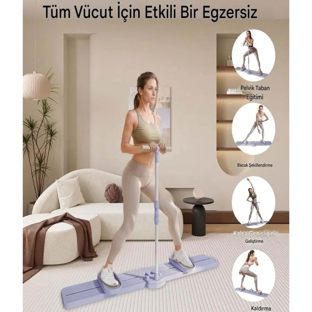 Aç Kapa Kayak Egzersiz Aleti| Evde Spor Seti Pilates Fitness Kardiyo Tahtası