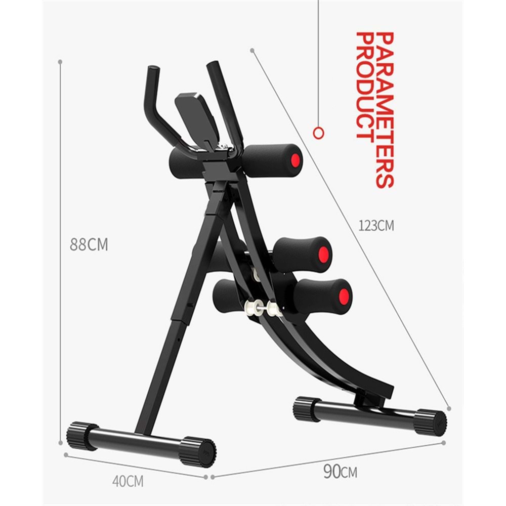 Karın Egzersiz Aleti – LCD Ekranlı Mekik & Abs Çalıştırma Makinesi