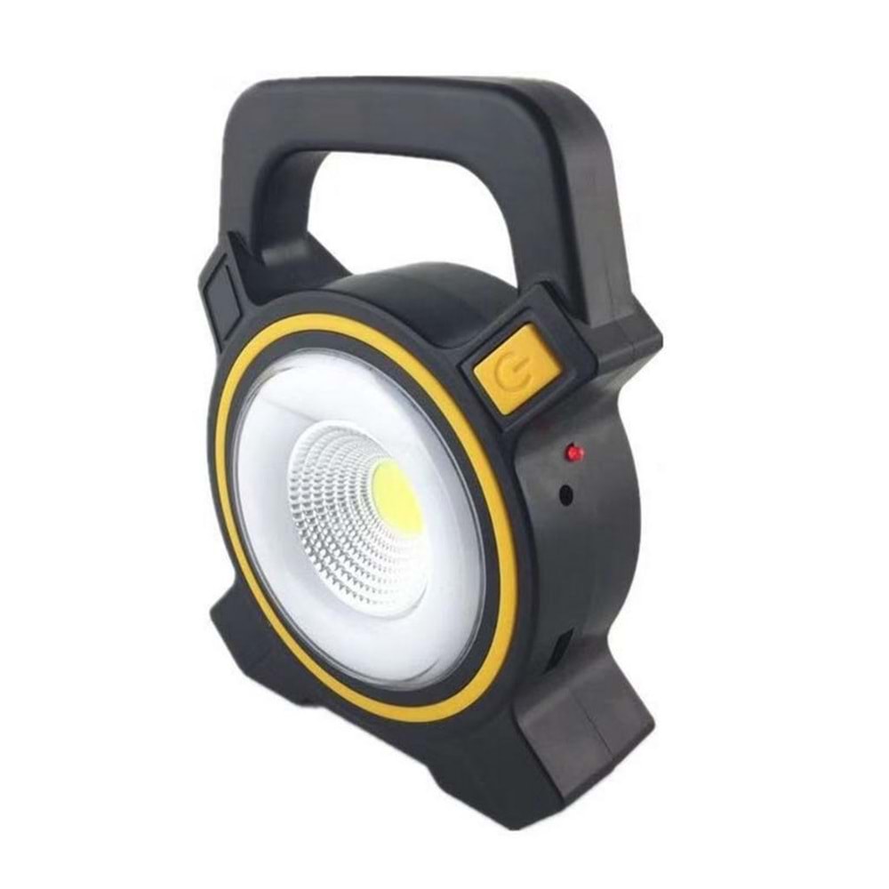 LED Güneş Enerjili Çalışma Lambası El Feneri Powerbank JY-819