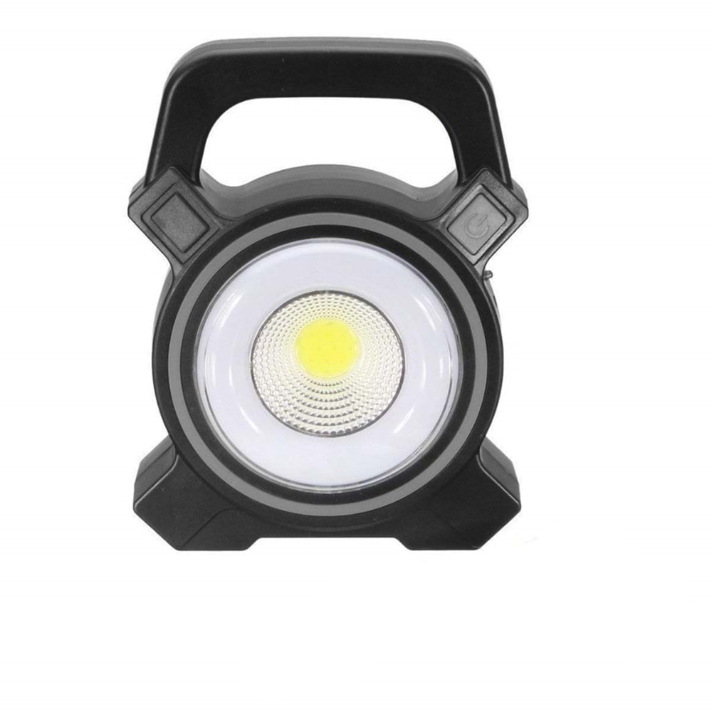 LED Güneş Enerjili Çalışma Lambası El Feneri Powerbank JY-819