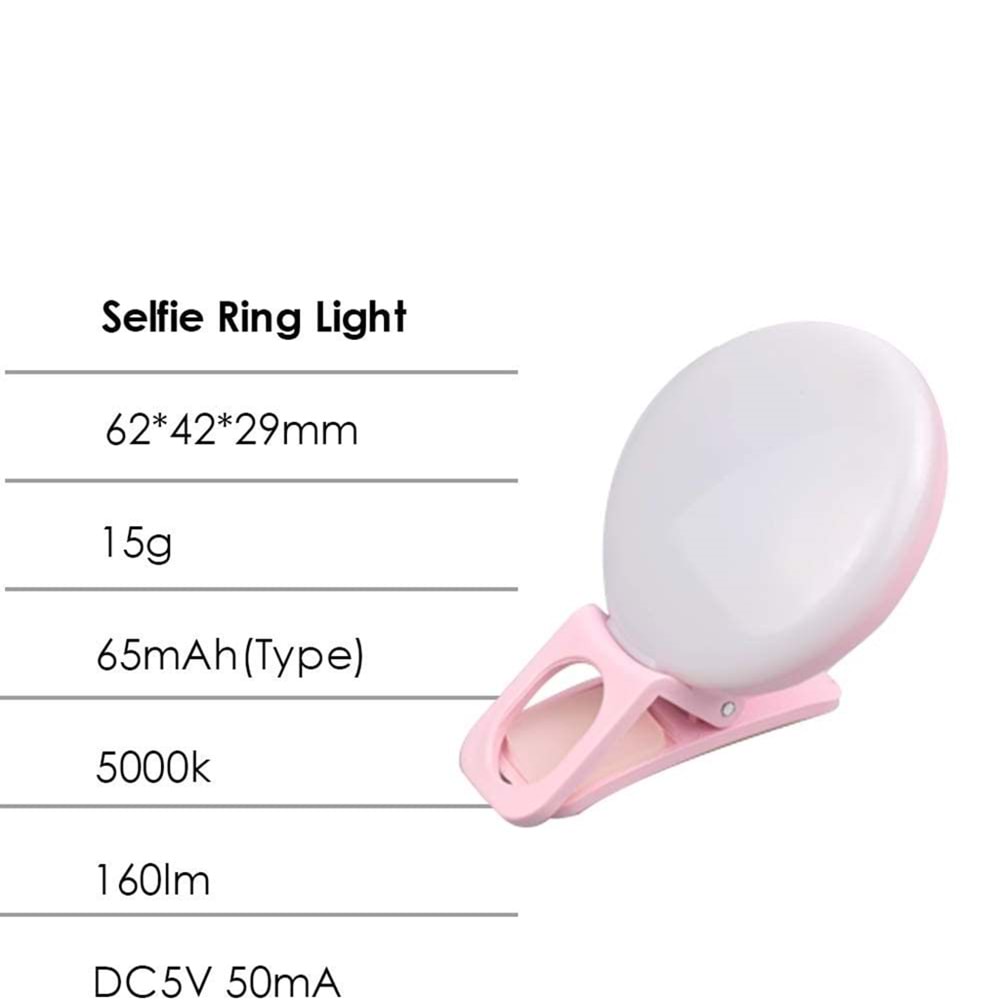 Selfie Işığı Led Flaşlı Lamba Cep Telefonu Fotoğraf Çekim Aparatı