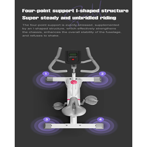 Yeni Nesil Koşu Kondisyon Bisikleti Egzersiz Ev Koşu Bisikleti Spin Bike Dikey