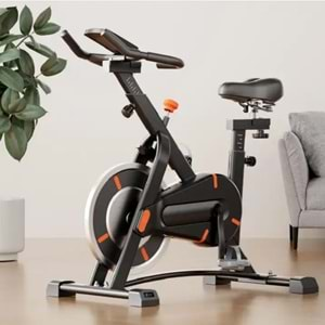 Yeni Nesil Kondisyon Bisikleti Kondisyon Aleti Spin Bike Dikey - SİYAH