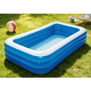 210x135x60 CM Şişme Havuz – 452 Litre Kapasiteli Çocuk ve Yetişkin Aile Havuzu