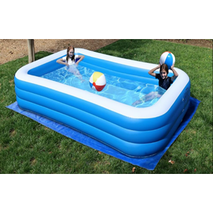 210x135x60 CM Şişme Havuz – 452 Litre Kapasiteli Çocuk ve Yetişkin Aile Havuzu