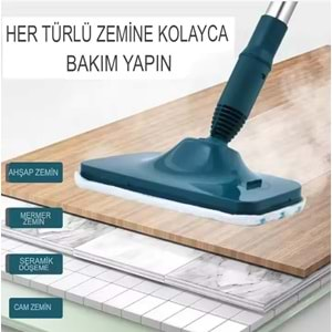 Buharlı Temizleyici Mop Zemin Halı Temizleyici Mop Buharlı Temizlik Makinesi 1500 Watt 6 In 1