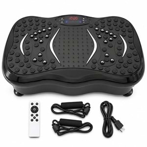 PQCFM01 Bluetoothlu Titreşimli Fitness Aleti – 180 Hız Vibration Plate