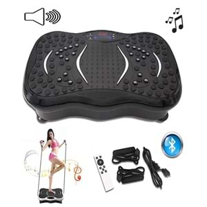 PQCFM01 Bluetoothlu Titreşimli Spor Egzersiz Fitness Aleti Cihazı Vibration Plate 180 Hız