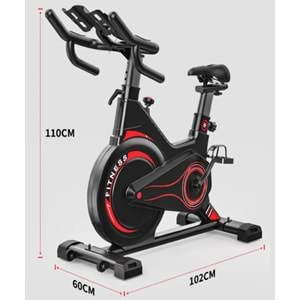 PB-02 Manyetik Kondisyon Bisikleti Egzersiz Ev Koşu Bisikleti Spin Bike Dikey