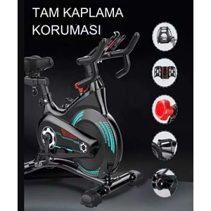 PB-04 Manyetik Kondisyon Bisikleti Egzersiz Ev Koşu Bisikleti Spin Bike Dikey