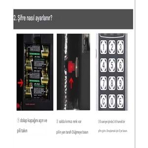 Elektronik Şifreli Çelik Para Kasası Ev İş ofis otel Tipi Kasa Montaj Kit Çelik