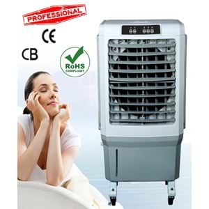 Kule Tipi 50 Litre Sulu-Buzlu Hava Soğutucu | Nemlendirici + Hava Temizleyici Fonksiyonlu
