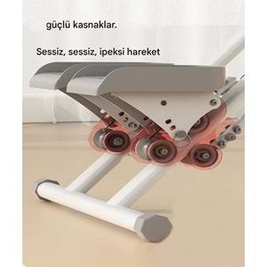Katlanabilir Dikey Tırmanma Egzersiz Aleti – Stepper Kondisyon Bisikleti | Tam Vücut Fitness ve Yağ Yakımı için Spor Aleti