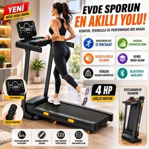 KB900 4HP Yürüme Ve Koşu Bandı 10 katmanlı Bluetooth Koşu cihazı aleti Kademeli Otomatik Rampa