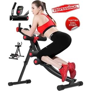 Karın Egzersiz Aleti – LCD Ekranlı Mekik & Abs Çalıştırma Makinesi
