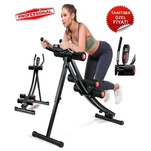 Karın Egzersiz Aleti – LCD Ekranlı Mekik & Abs Çalıştırma Makinesi
