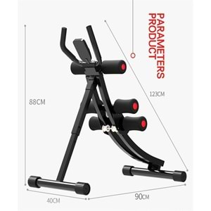Karın Egzersiz Aleti – LCD Ekranlı Mekik & Abs Çalıştırma Makinesi