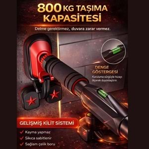 Raiden 3POD 3 Ayaklı Barfiks Aleti 92-125 cm Ayarlanabilir Kapı Koridor Çekme Barı