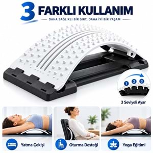 Sırt Desteği Duruş Düzeltici Omurga Bel Ağrı Kesici Alet Akupunktur Masaj Özellikli
