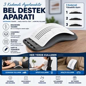 Sırt Desteği Duruş Düzeltici Omurga Bel Ağrı Kesici Alet Akupunktur Masaj Özellikli