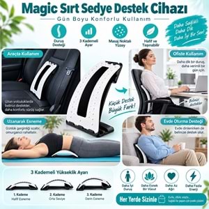 Sırt Desteği Duruş Düzeltici Omurga Bel Ağrı Kesici Alet Akupunktur Masaj Özellikli