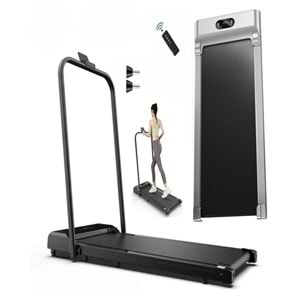 Eğim Aparatlı 2hp Fitness Katlanır Koşu Bandı 7 katmanlı Elektrikli Ev Ofis Kolay Kurulum Akıllı