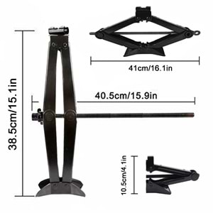 Oto Krikosu 1.5 Ton Kaldırma Araba Makas Cırcır Otomatik Kriko Araç Kaldırma Standı