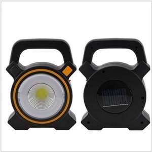 LED Güneş Enerjili Çalışma Lambası El Feneri Powerbank JY-819