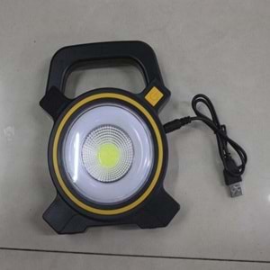 LED Güneş Enerjili Çalışma Lambası El Feneri Powerbank JY-819