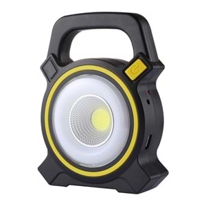 LED Güneş Enerjili Çalışma Lambası El Feneri Powerbank JY-819