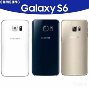 Samsung Galaxy S6 G920 Arka Pil Batarya Kapak - BEYAZ
