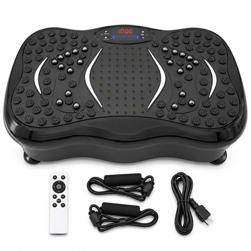 PQCFM01 Bluetoothlu Titreşimli Fitness Aleti – 180 Hız Vibration Plate