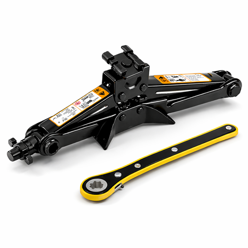 Oto Krikosu 1.5 Ton Kaldırma Araba Makas Cırcır Otomatik Kriko Araç Kaldırma Standı