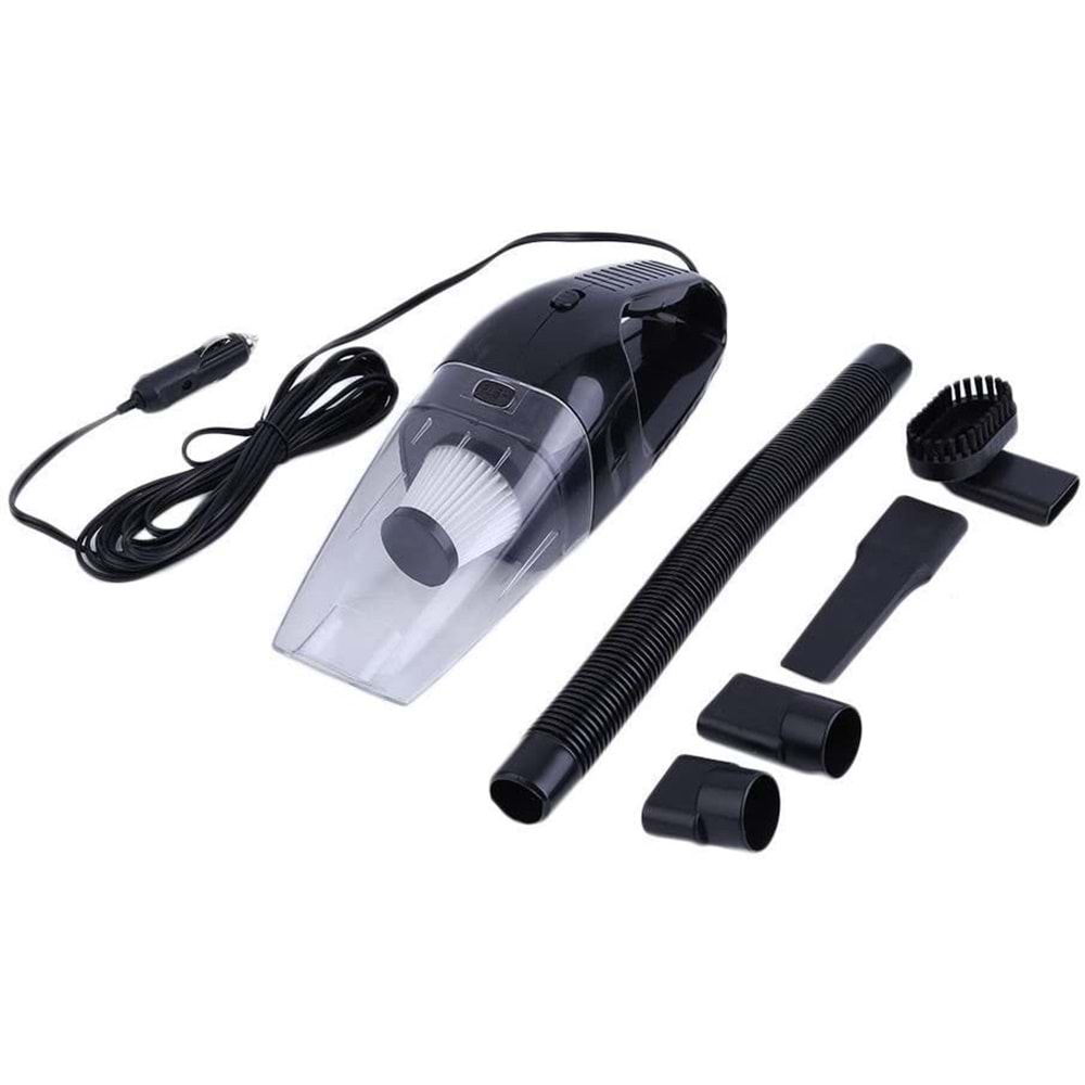 Havana Araç Temizlik Süpürgesi Çakmaklık Girişli Oto Süpürge 120 Watt 4M Kablo