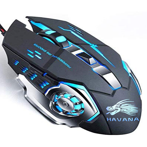 X15 6400 Dpı Siyah Makrolu Rgb Ledli Gaming Oyuncu Mouse