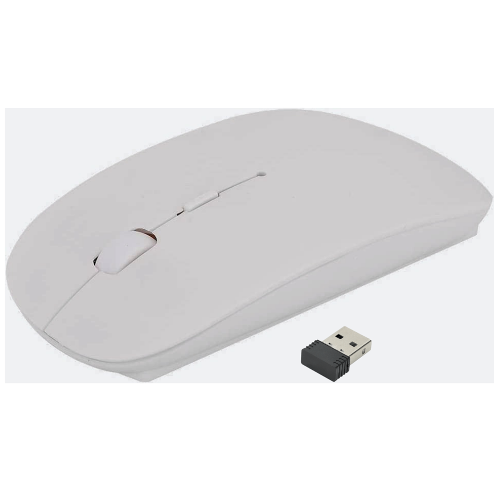 Pilli Kablosuz Mouse Beyaz 800/1200/1600dpi 2.4Ghz Rgb Ledli