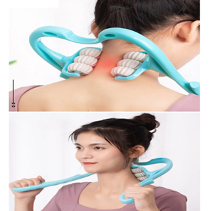 6 Tekerlekli Çok Fonksiyonlu Manuel Altı Tekerlekli Boyun Masaj Aleti