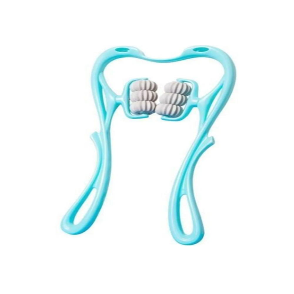 6 Tekerlekli Çok Fonksiyonlu Manuel Altı Tekerlekli Boyun Masaj Aleti