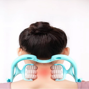 6 Tekerlekli Çok Fonksiyonlu Manuel Altı Tekerlekli Boyun Masaj Aleti