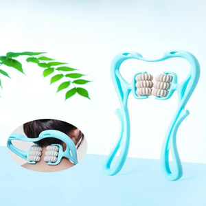 6 Tekerlekli Çok Fonksiyonlu Manuel Altı Tekerlekli Boyun Masaj Aleti