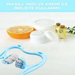 6 Tekerlekli Çok Fonksiyonlu Manuel Altı Tekerlekli Boyun Masaj Aleti
