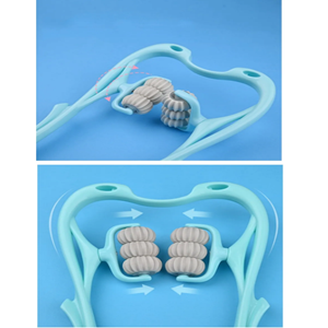 6 Tekerlekli Çok Fonksiyonlu Manuel Altı Tekerlekli Boyun Masaj Aleti